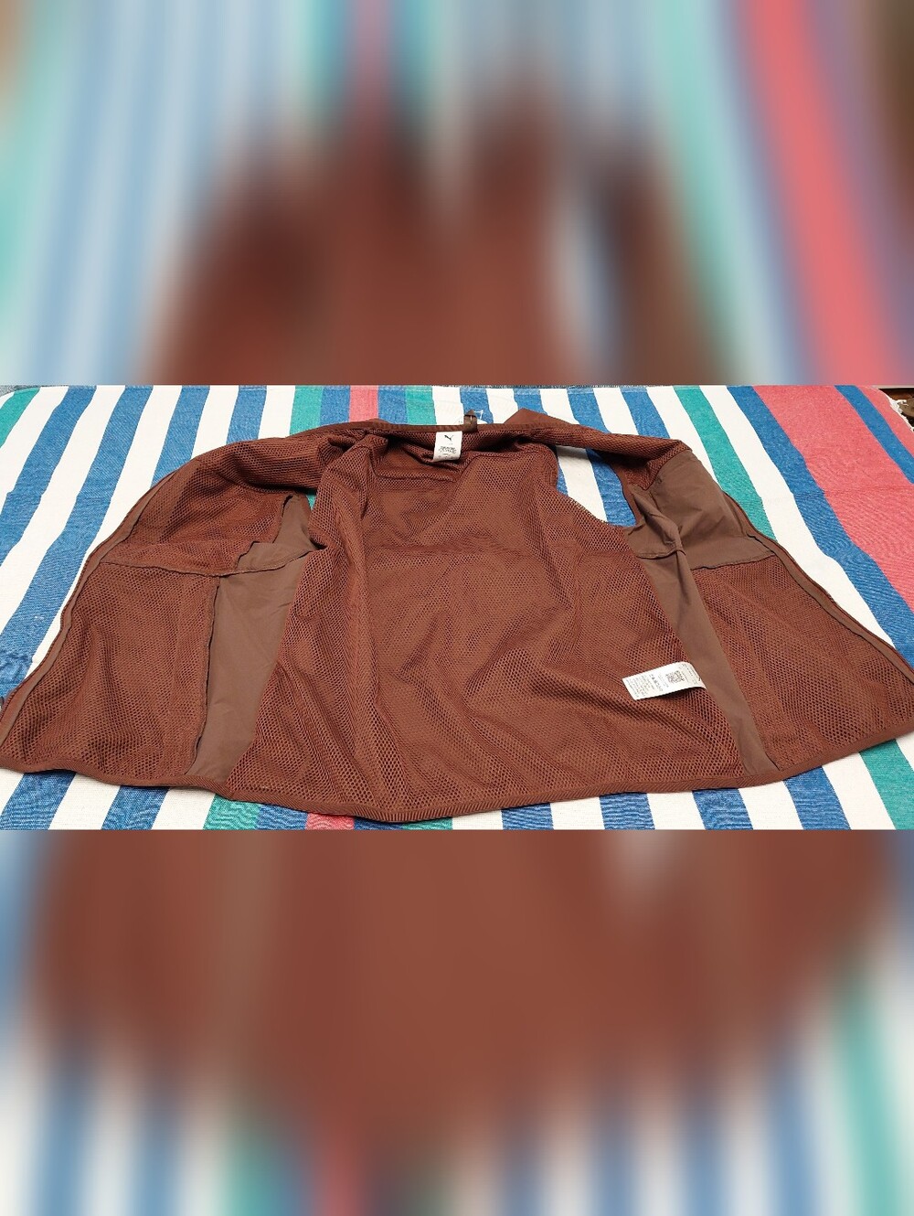 PUMA Men's Rust Brown Utility Vest - Picture 8 of 11